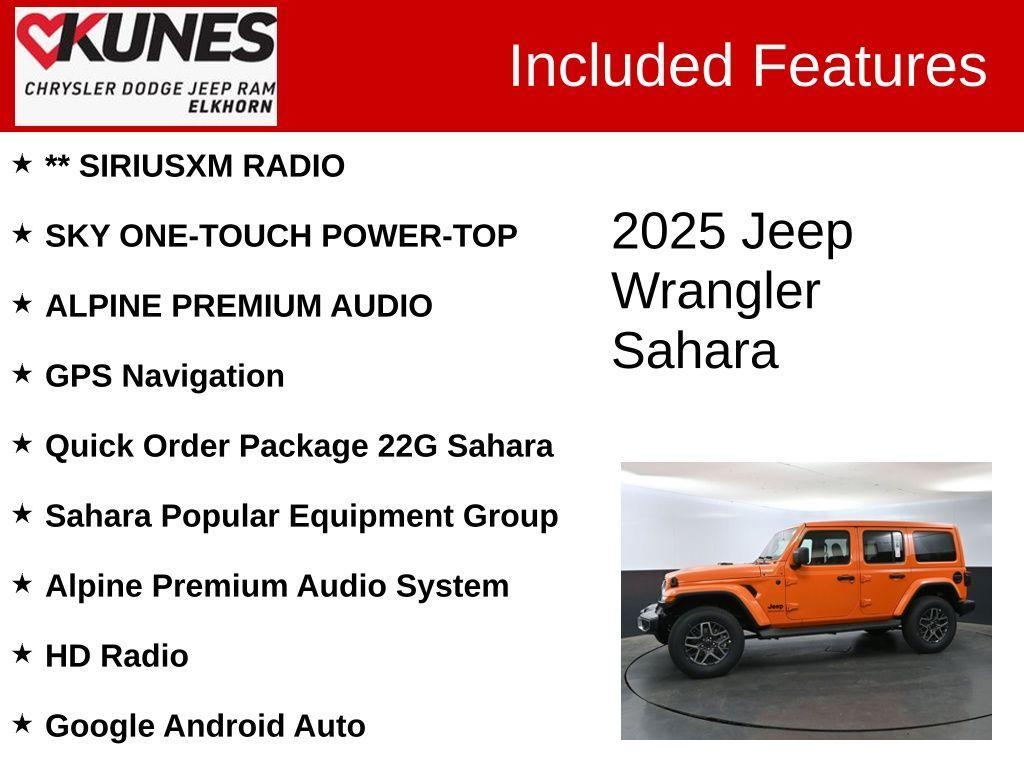 new 2025 Jeep Wrangler car, priced at $55,845