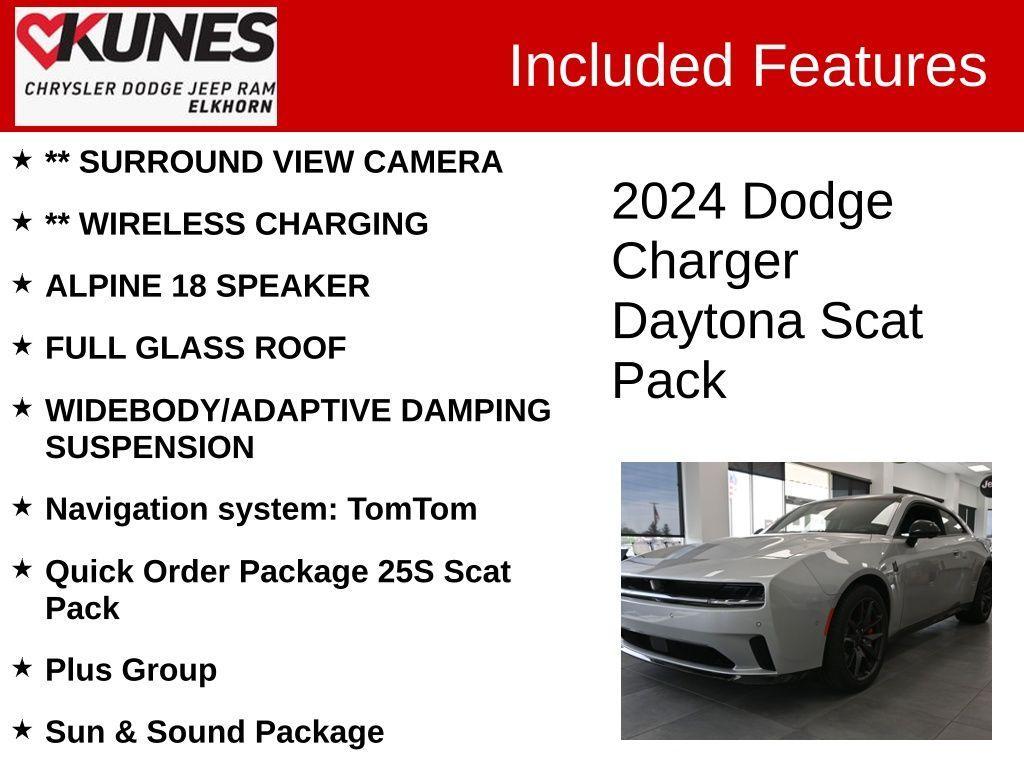new 2024 Dodge Charger Daytona car, priced at $72,025