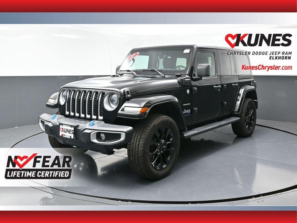used 2022 Jeep Wrangler Unlimited car, priced at $33,985