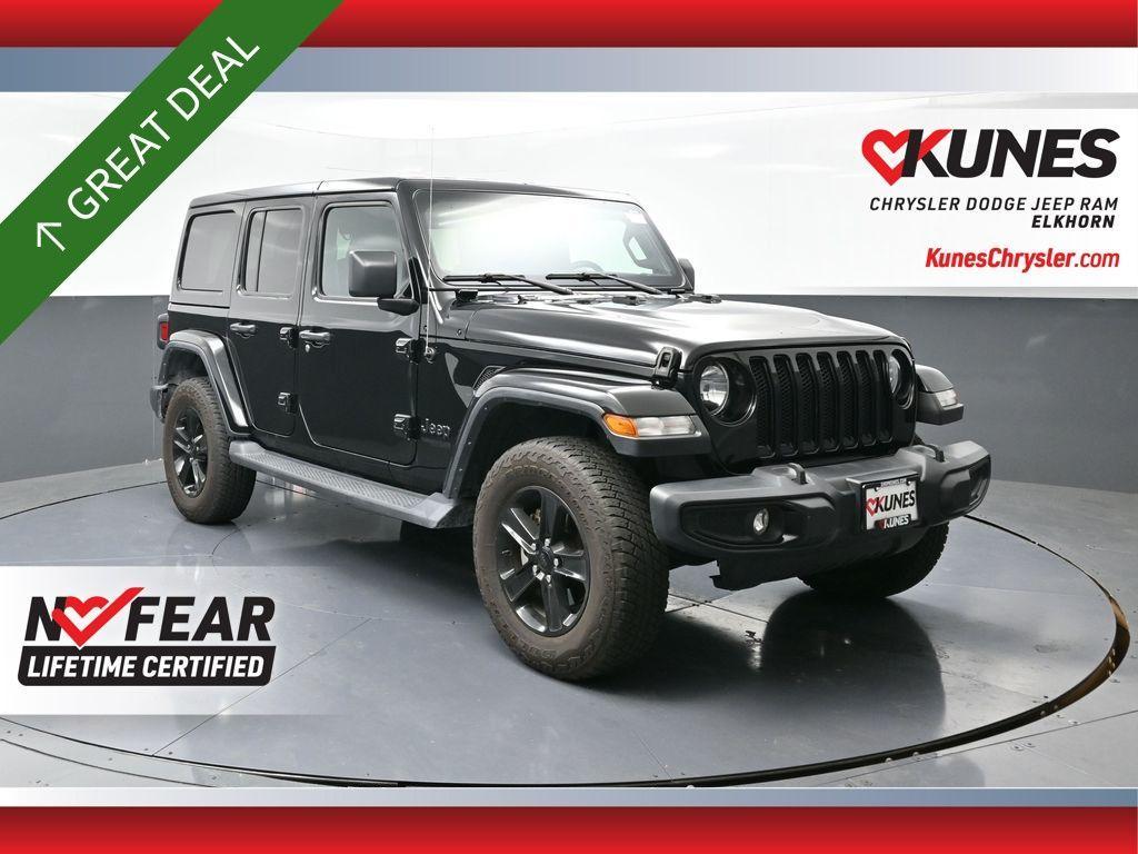 used 2022 Jeep Wrangler Unlimited car, priced at $29,995