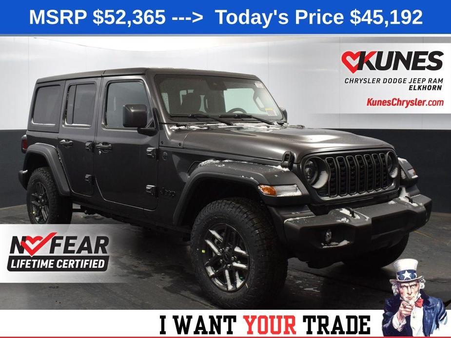 new 2025 Jeep Wrangler car, priced at $45,192