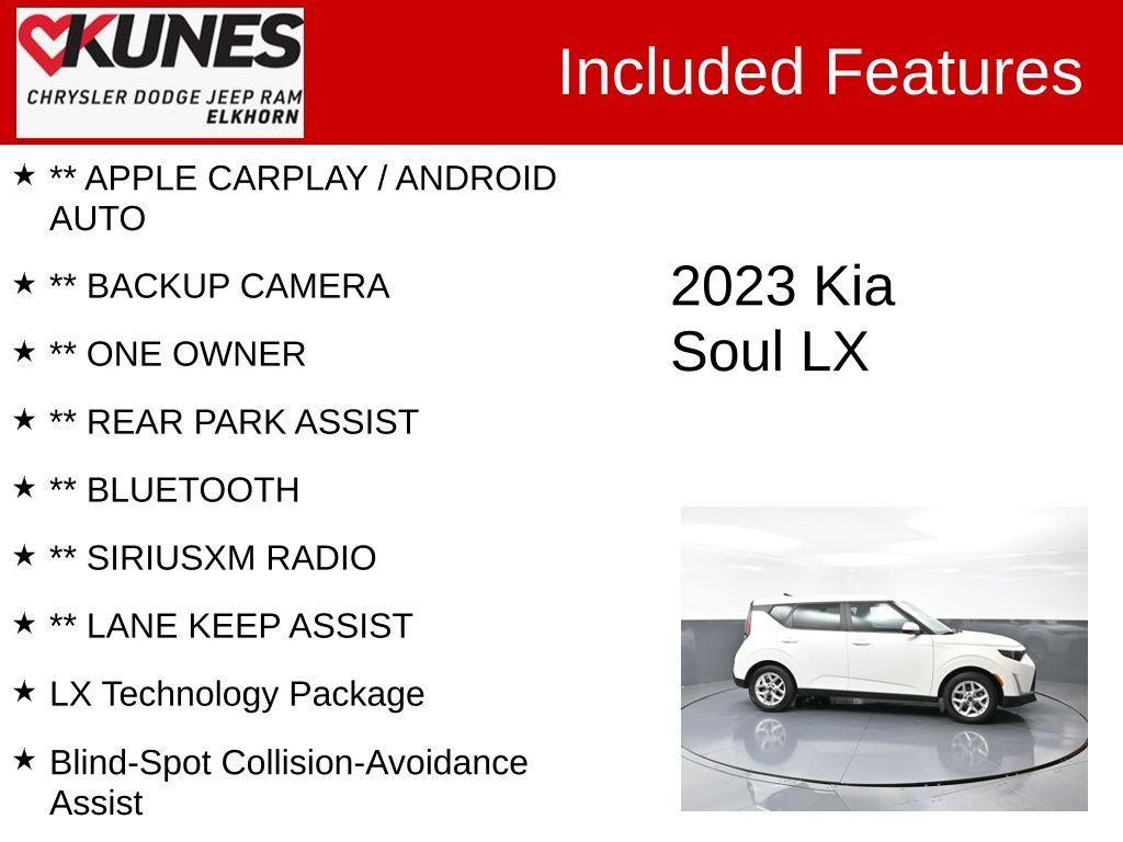 used 2023 Kia Soul car, priced at $15,772