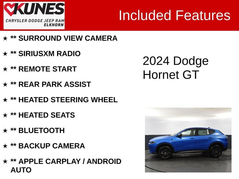 new 2024 Dodge Hornet car, priced at $34,764