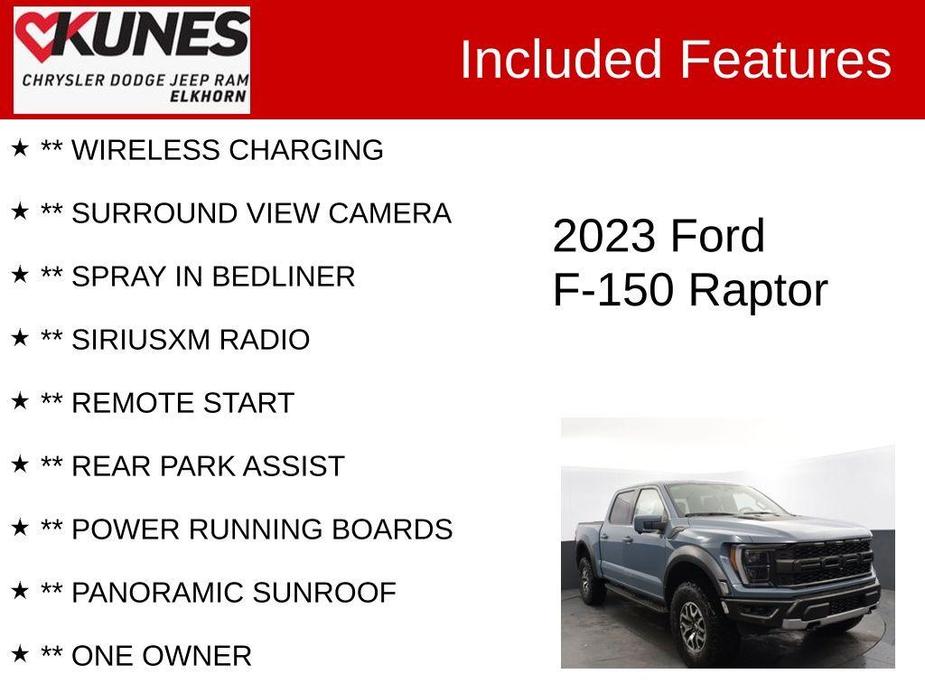 used 2023 Ford F-150 car, priced at $71,995