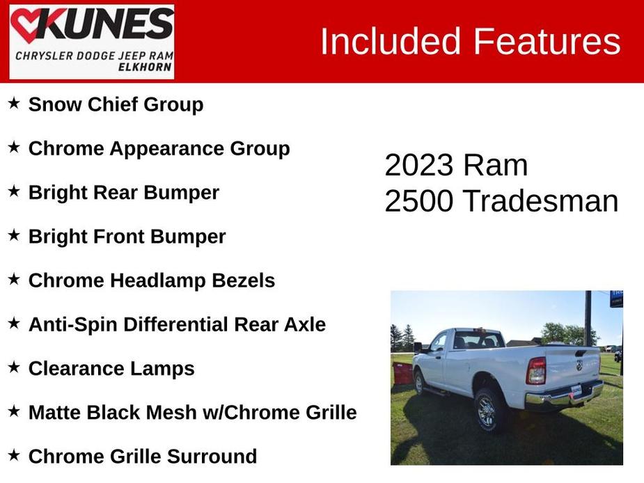 new 2023 Ram 2500 car, priced at $57,900