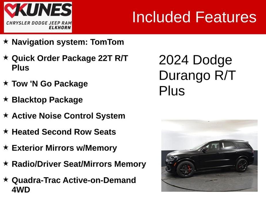 new 2024 Dodge Durango car, priced at $57,393