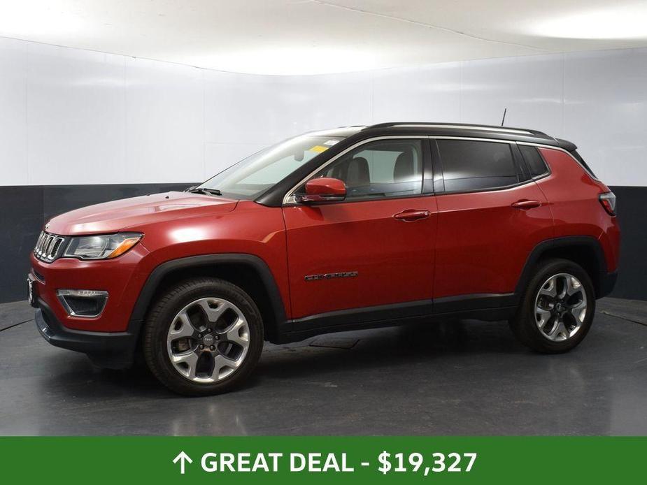 used 2021 Jeep Compass car, priced at $19,327