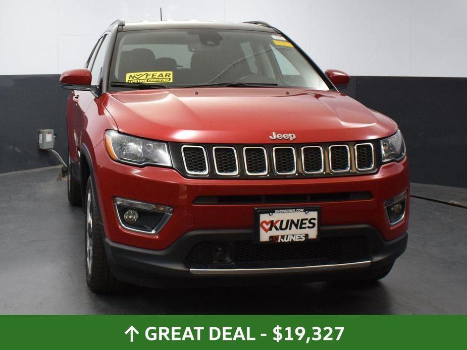 used 2021 Jeep Compass car, priced at $19,327