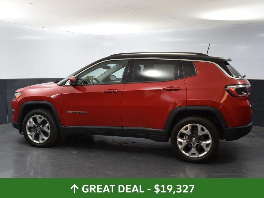 used 2021 Jeep Compass car, priced at $19,327