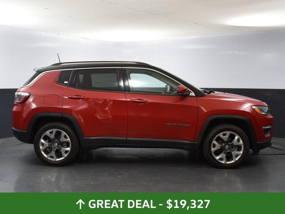 used 2021 Jeep Compass car, priced at $19,327