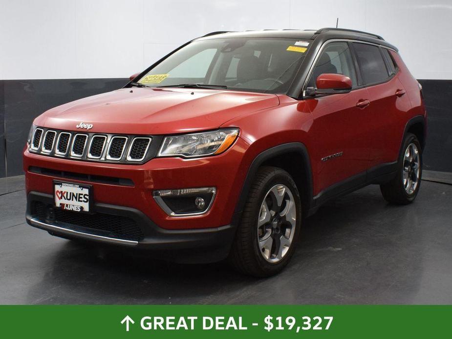 used 2021 Jeep Compass car, priced at $19,327