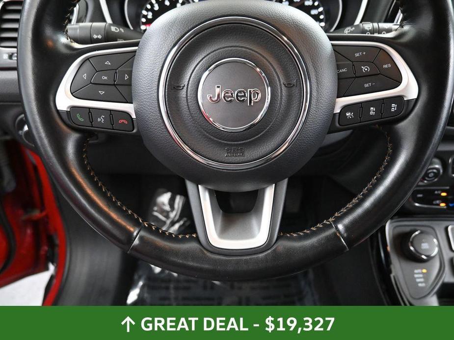 used 2021 Jeep Compass car, priced at $19,327