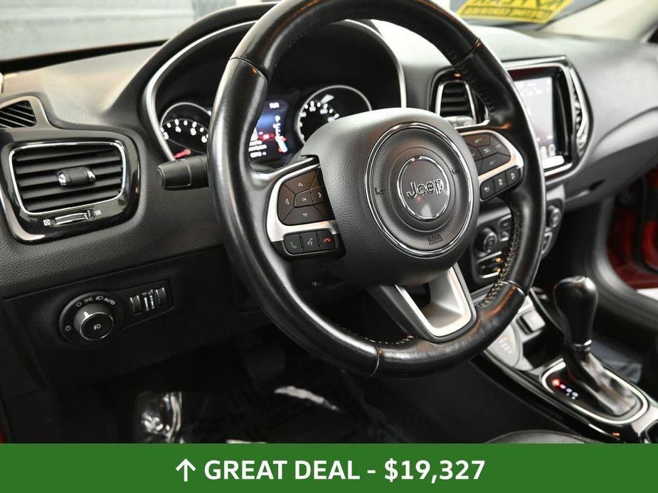 used 2021 Jeep Compass car, priced at $19,327