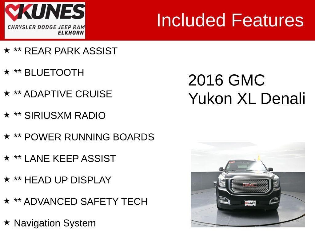 used 2016 GMC Yukon XL car, priced at $20,932
