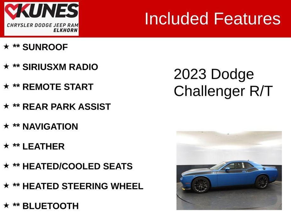 new 2023 Dodge Challenger car, priced at $47,013