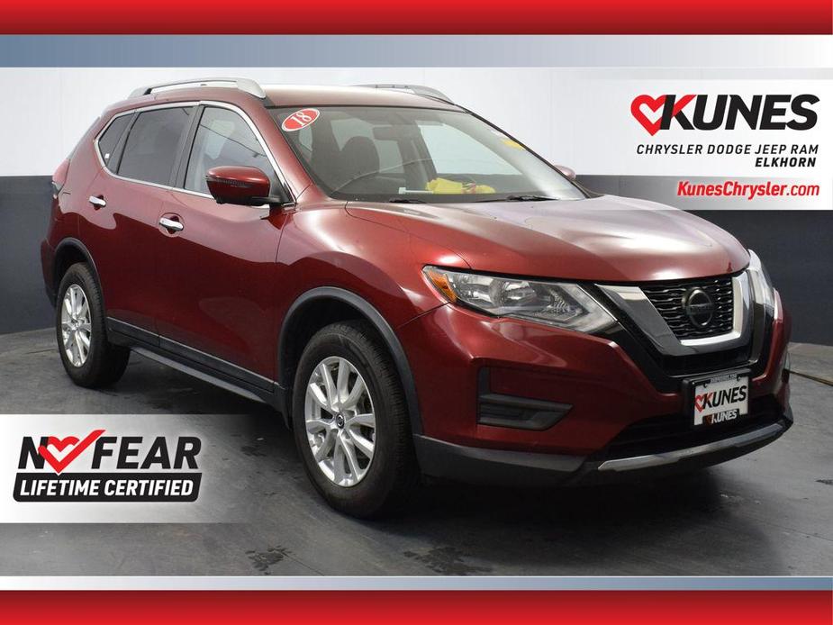 used 2018 Nissan Rogue car, priced at $18,212