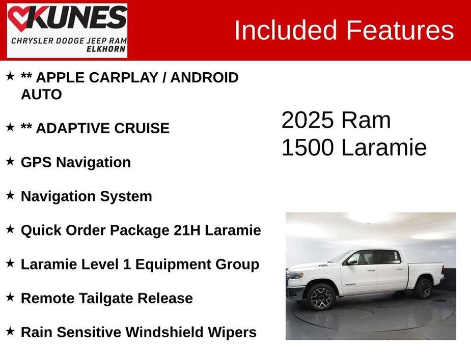 new 2025 Ram 1500 car, priced at $55,300