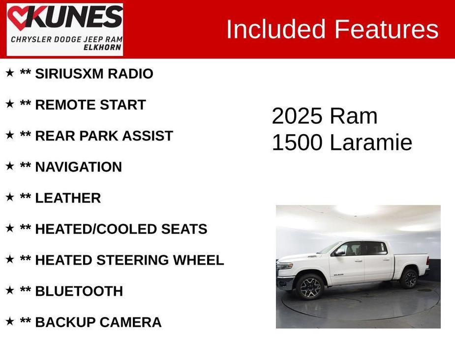 new 2025 Ram 1500 car, priced at $55,300