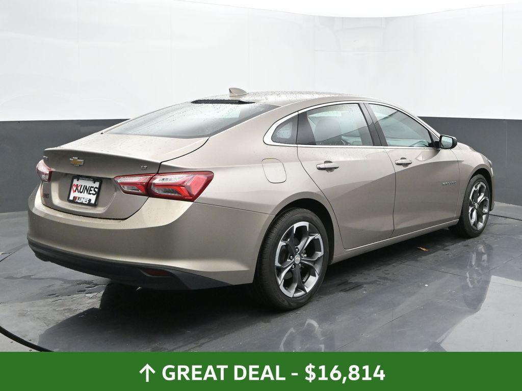 used 2022 Chevrolet Malibu car, priced at $16,814