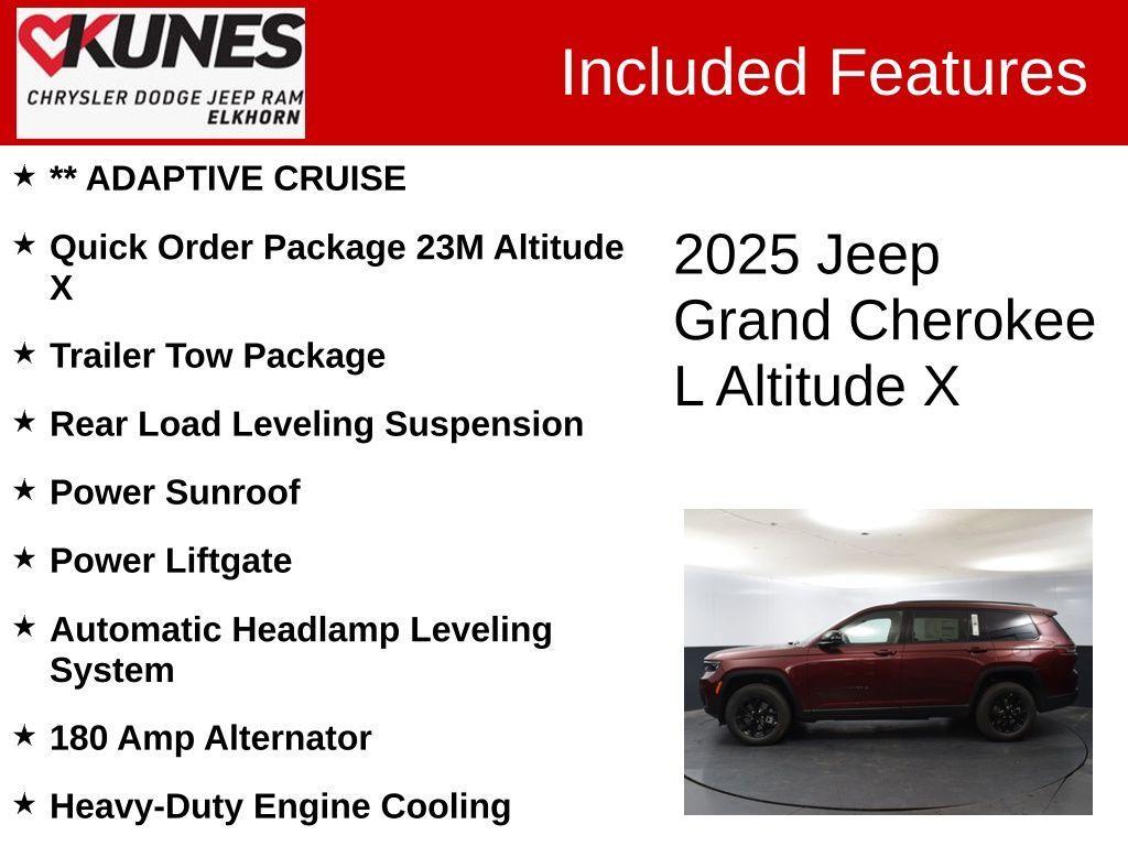 new 2025 Jeep Grand Cherokee L car, priced at $42,584