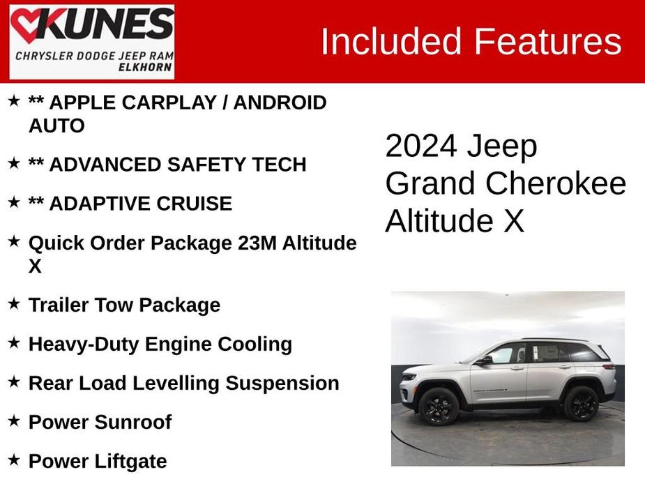 new 2024 Jeep Grand Cherokee car, priced at $43,563