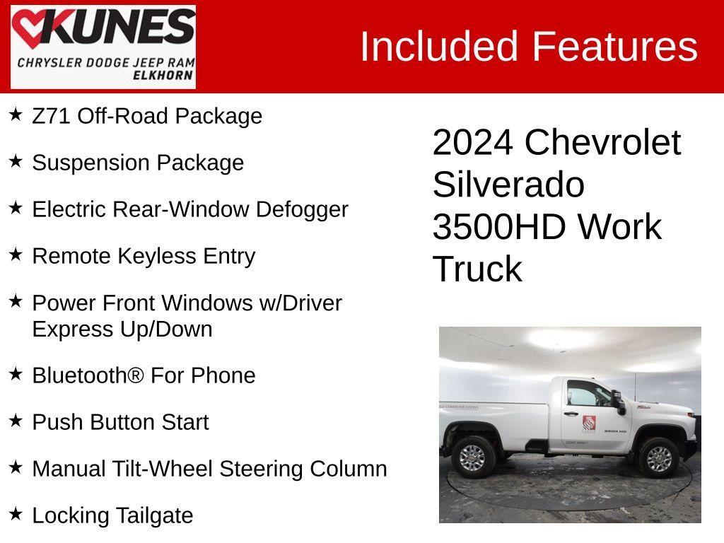 used 2024 Chevrolet Silverado 3500 car, priced at $52,434