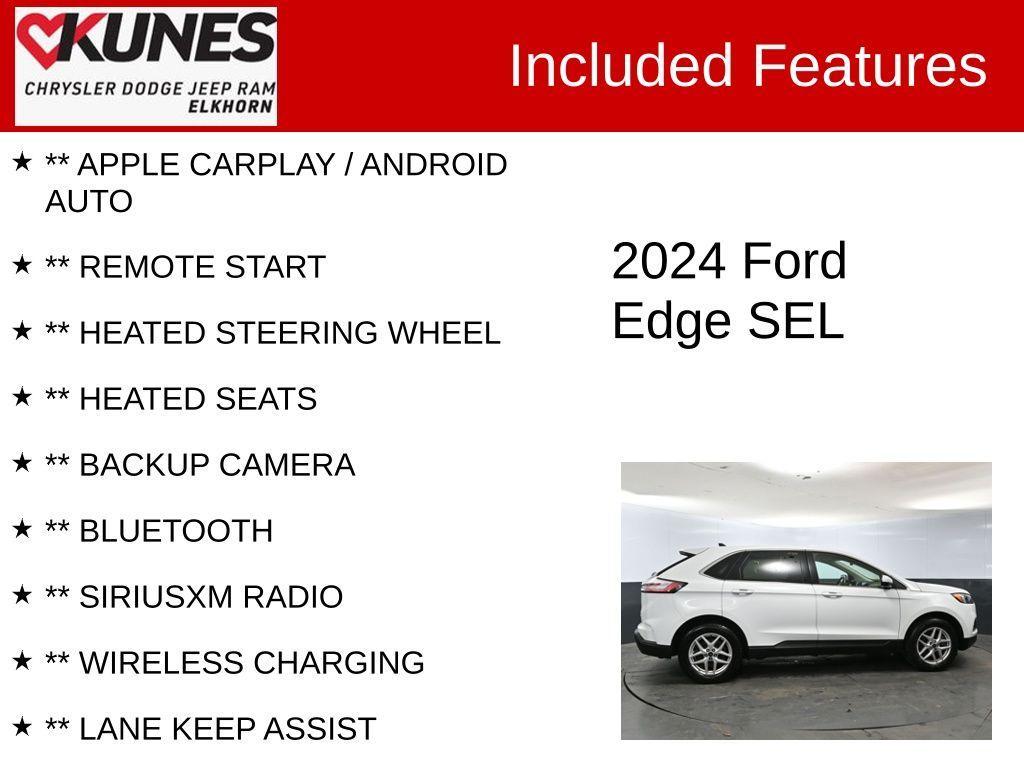 used 2024 Ford Edge car, priced at $25,511