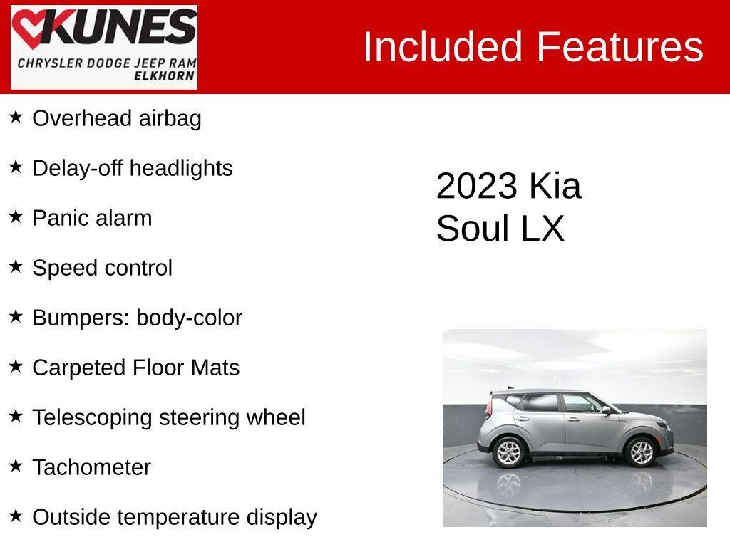used 2023 Kia Soul car, priced at $15,350
