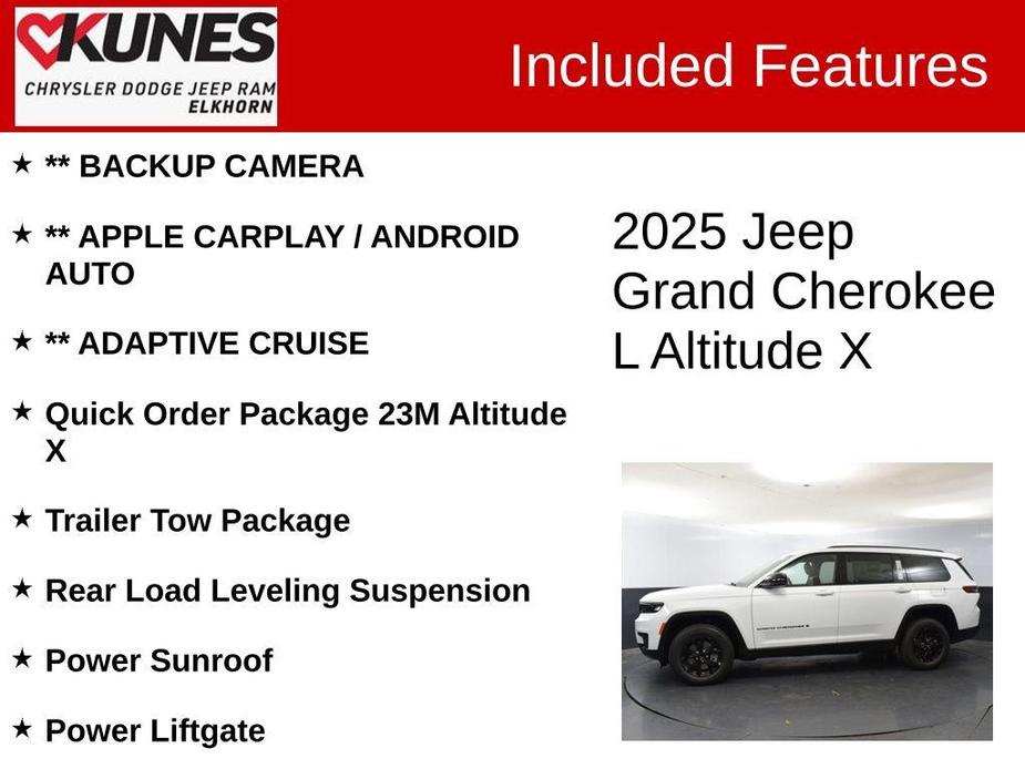 new 2025 Jeep Grand Cherokee L car, priced at $43,566