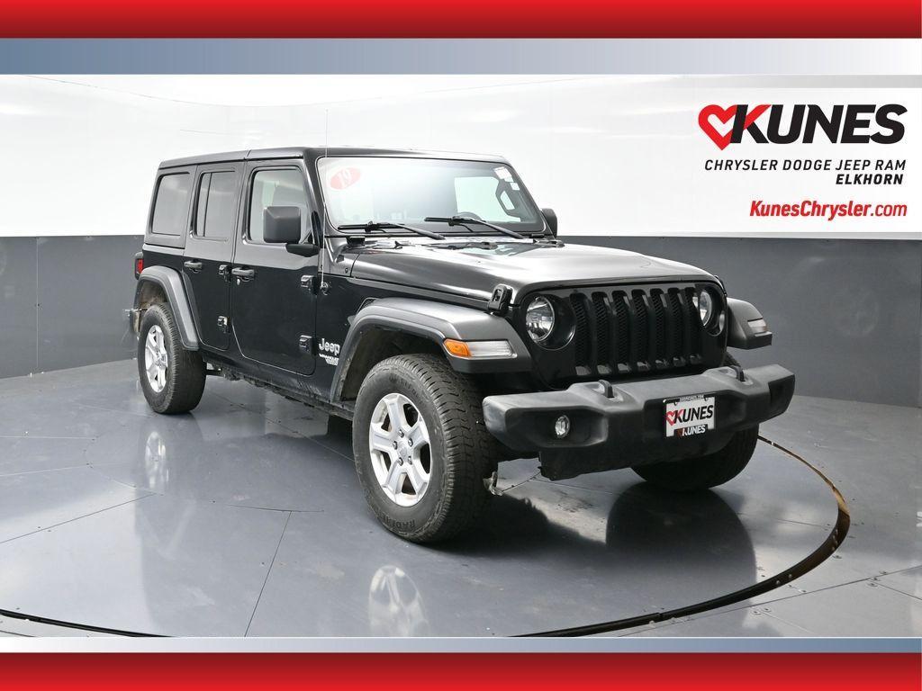 used 2019 Jeep Wrangler Unlimited car, priced at $20,834