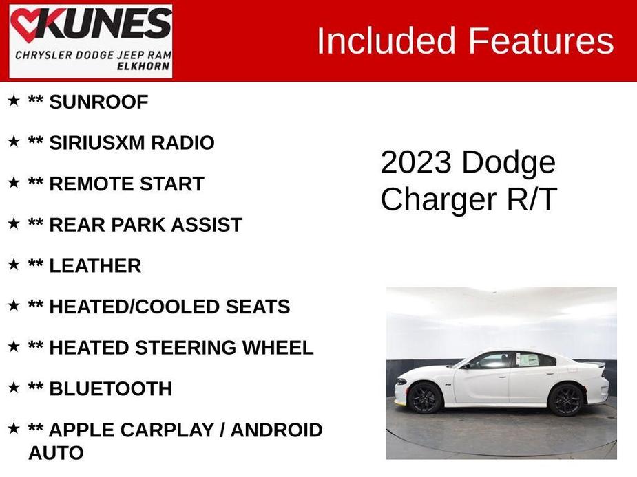 new 2023 Dodge Charger car, priced at $41,470