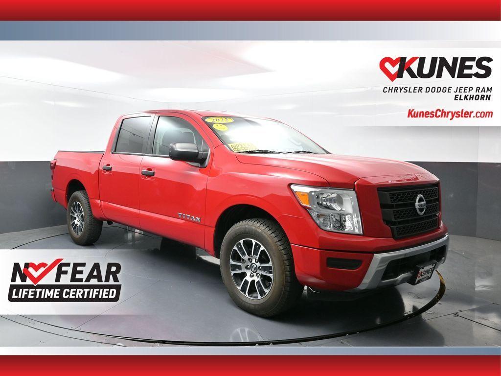 used 2022 Nissan Titan car, priced at $28,361
