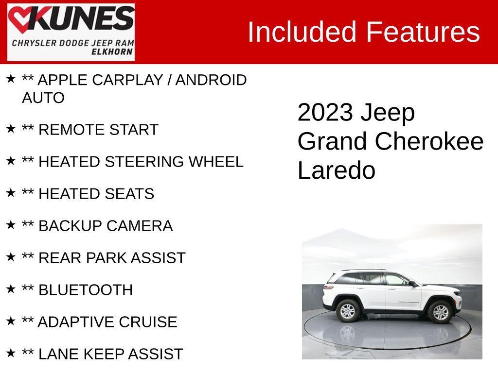 used 2023 Jeep Grand Cherokee car, priced at $27,821
