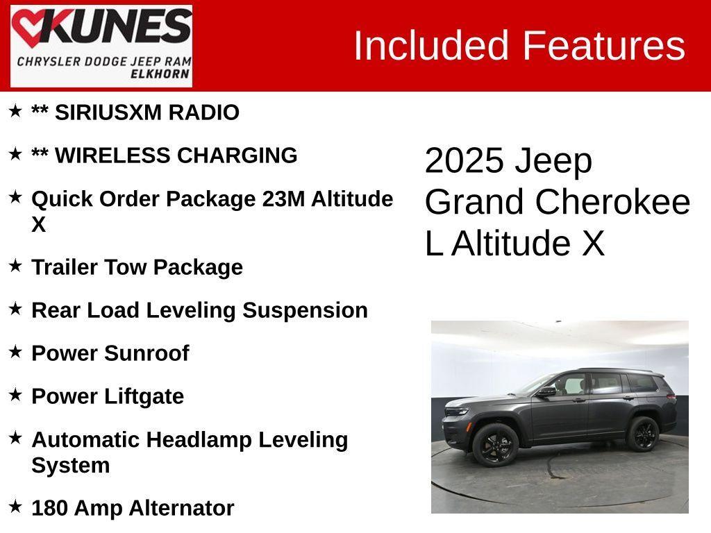 new 2025 Jeep Grand Cherokee L car, priced at $47,214