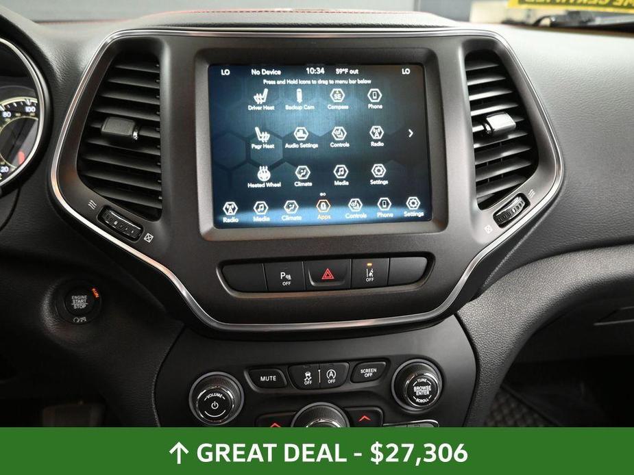 used 2022 Jeep Cherokee car, priced at $27,306