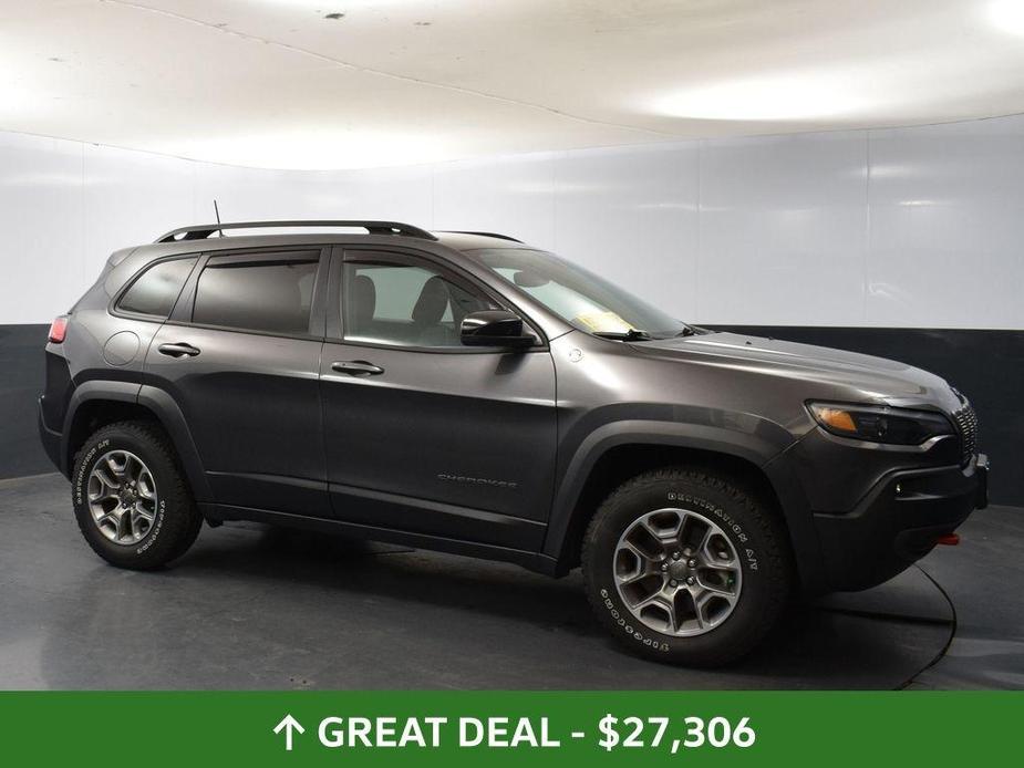 used 2022 Jeep Cherokee car, priced at $27,306