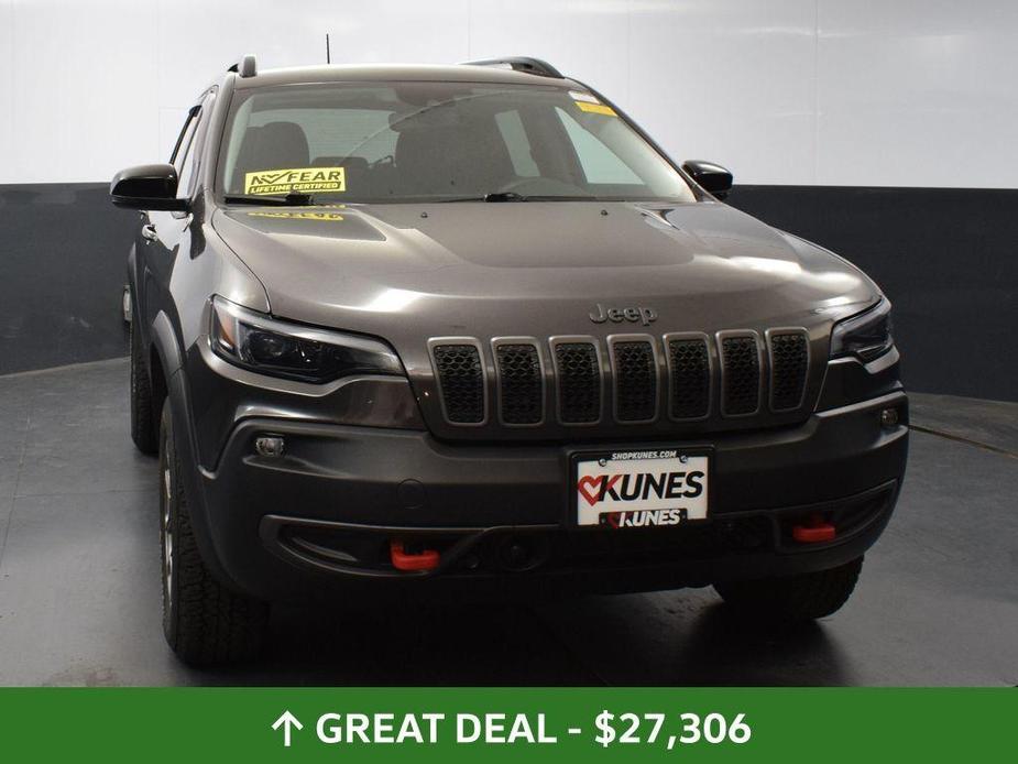 used 2022 Jeep Cherokee car, priced at $27,306