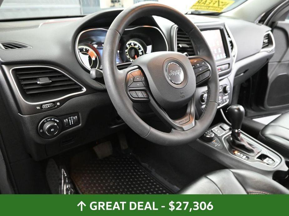 used 2022 Jeep Cherokee car, priced at $27,306