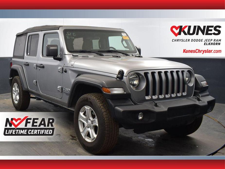 used 2021 Jeep Wrangler Unlimited car, priced at $29,375