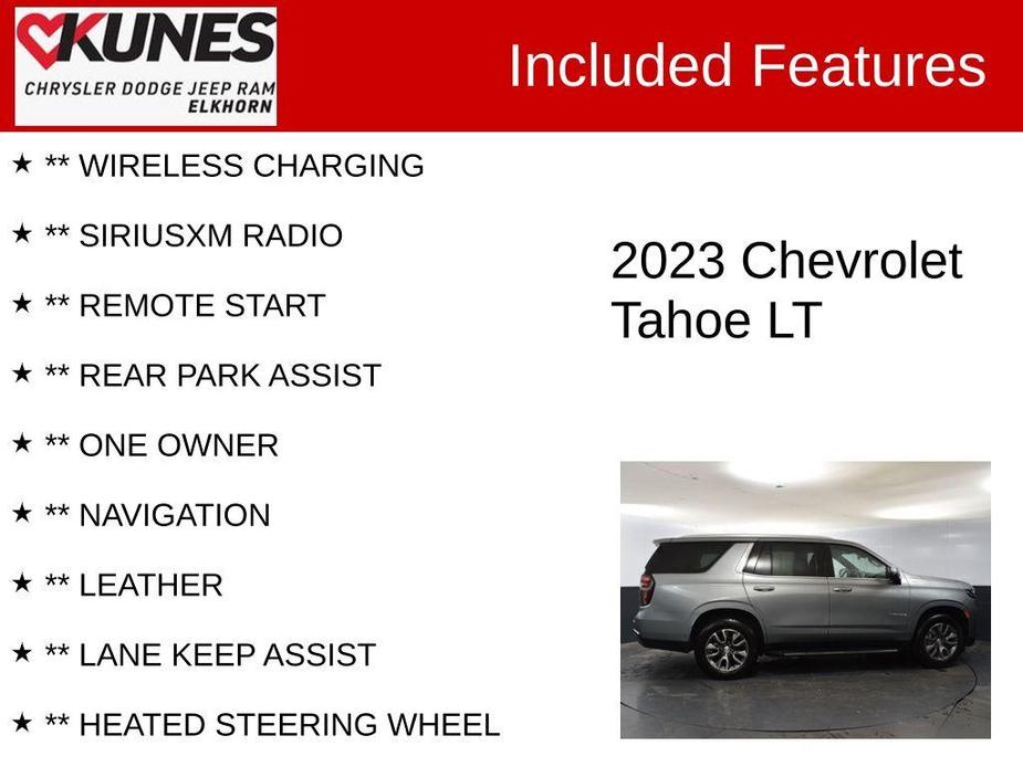 used 2023 Chevrolet Tahoe car, priced at $45,791