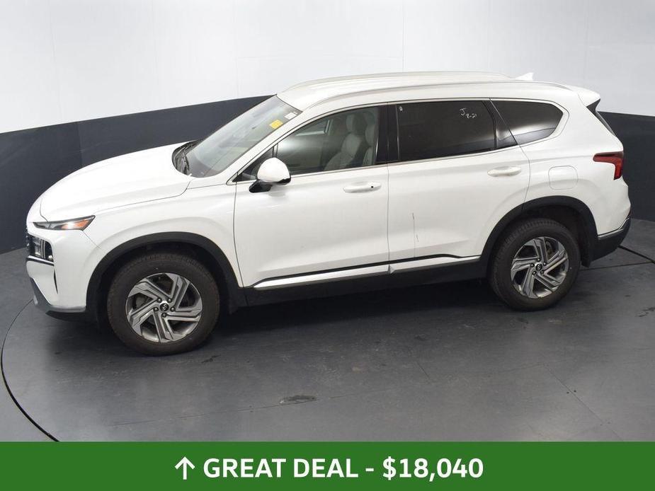 used 2021 Hyundai Santa Fe car, priced at $18,040