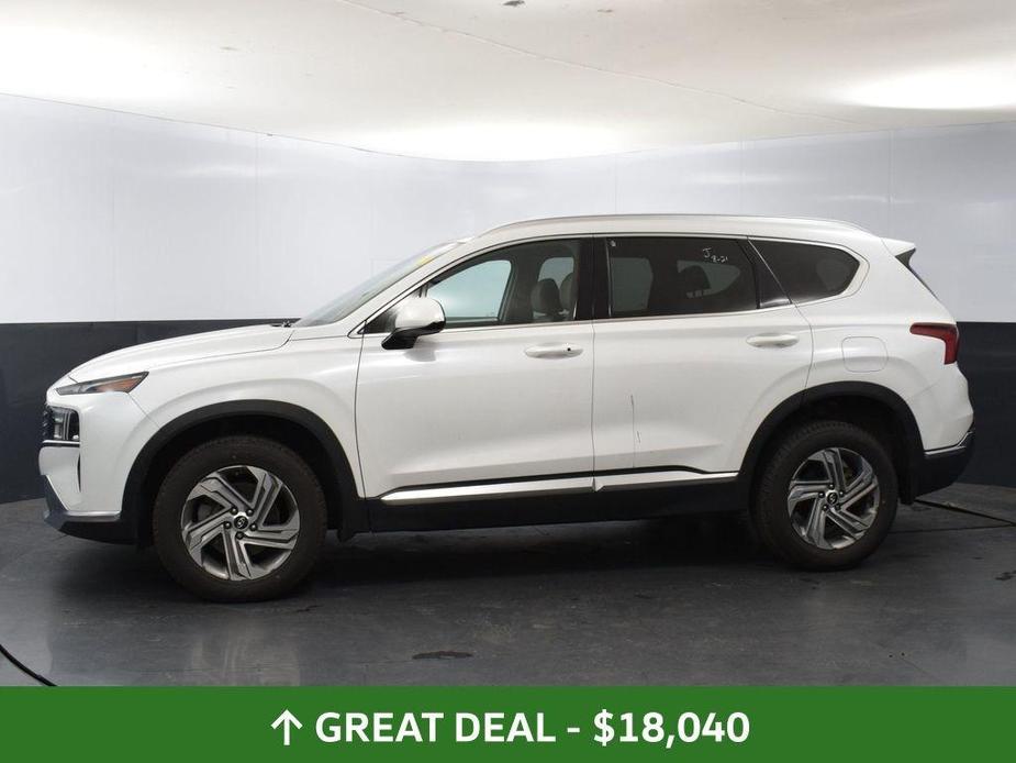 used 2021 Hyundai Santa Fe car, priced at $18,040