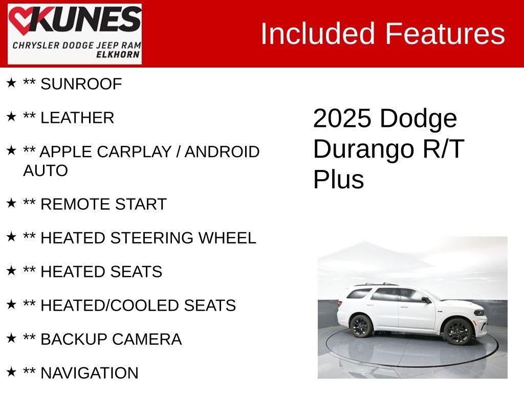 used 2025 Dodge Durango car, priced at $46,533