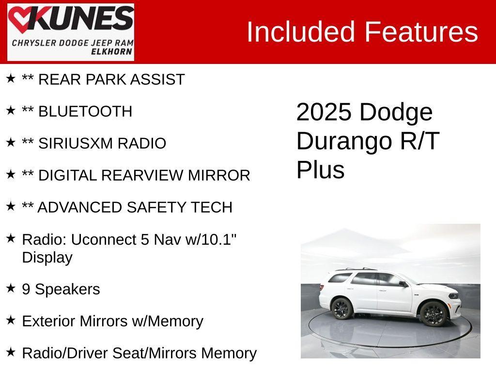 used 2025 Dodge Durango car, priced at $46,533
