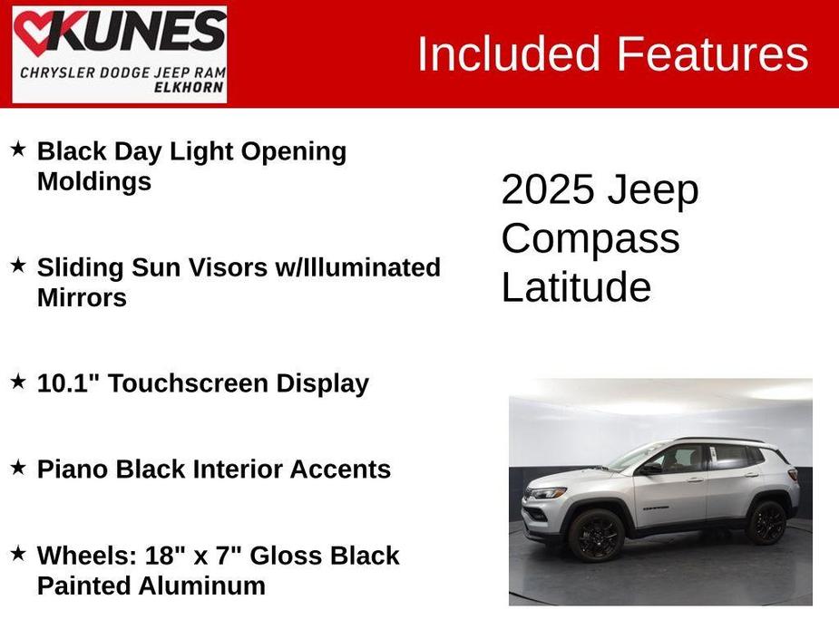 new 2025 Jeep Compass car, priced at $28,835