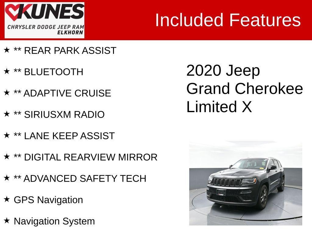 used 2020 Jeep Grand Cherokee car, priced at $20,045