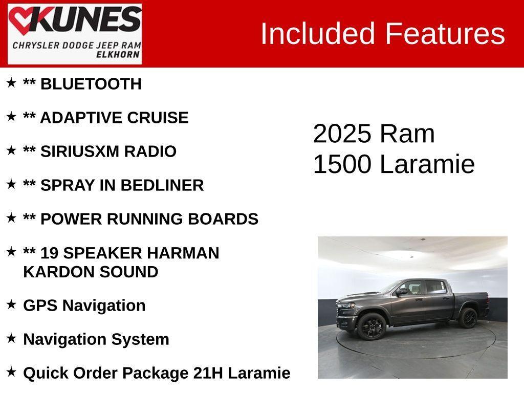 new 2025 Ram 1500 car, priced at $66,416
