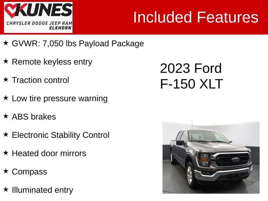 used 2023 Ford F-150 car, priced at $44,031