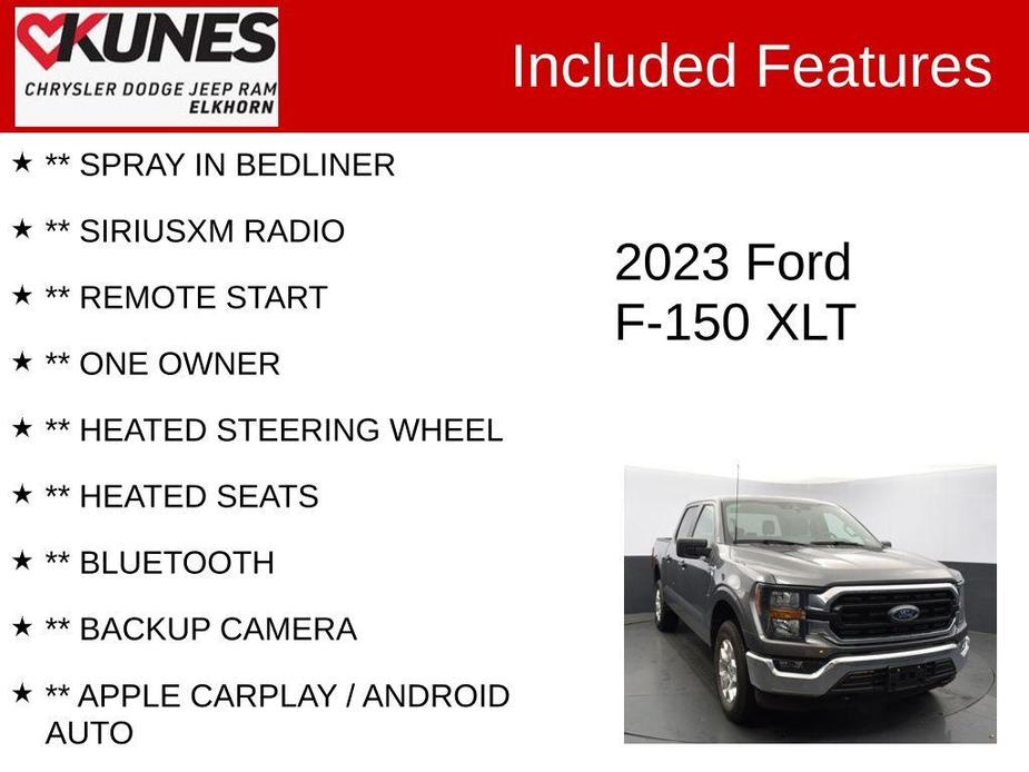 used 2023 Ford F-150 car, priced at $44,031