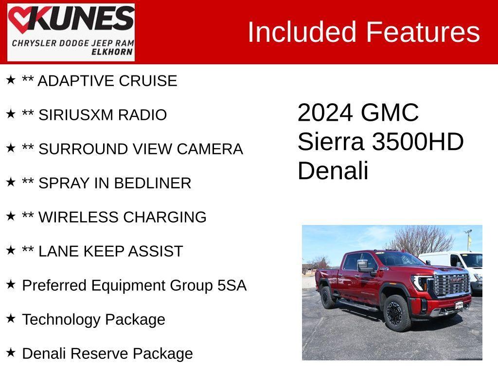 used 2024 GMC Sierra 3500 car, priced at $74,282
